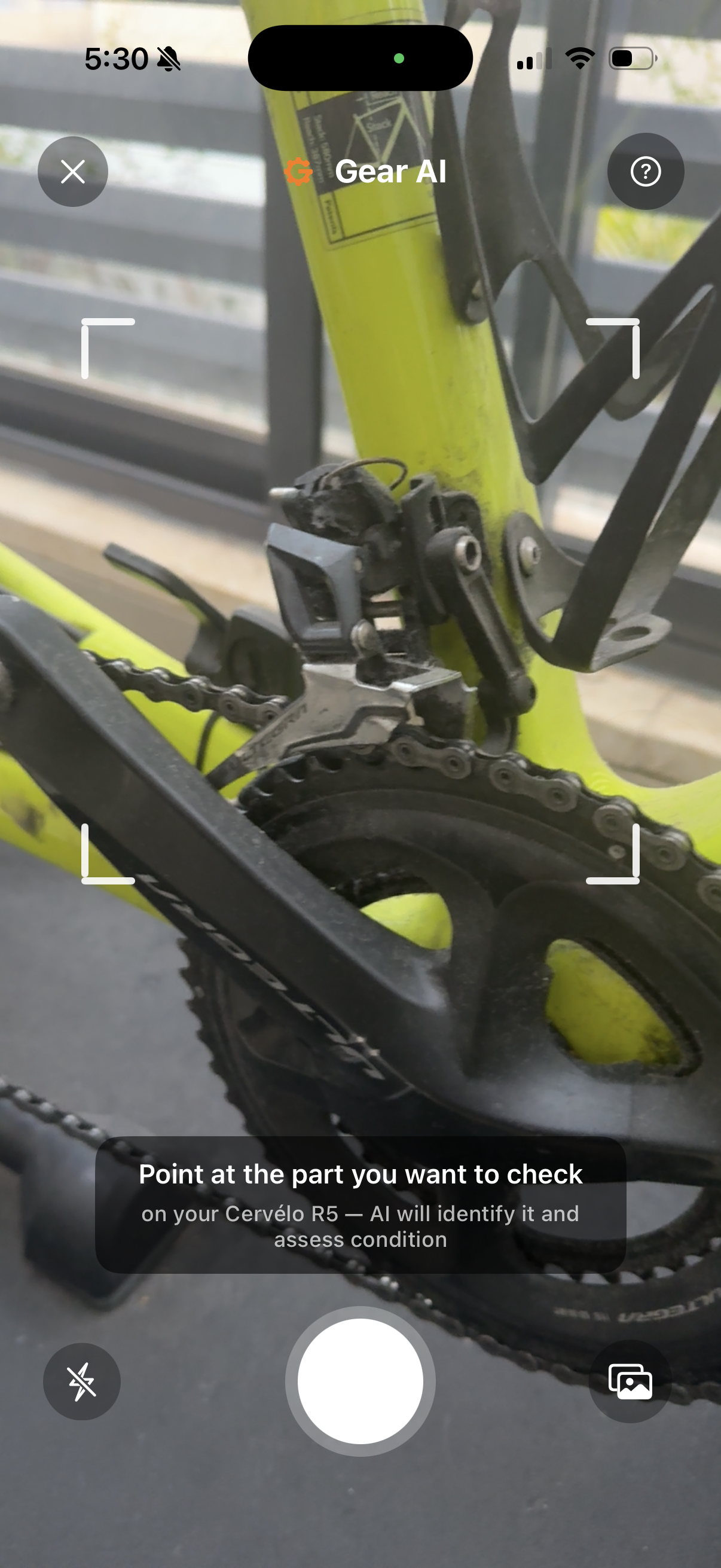 Smart maintenance scanning